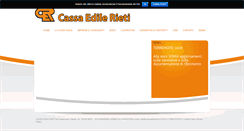 Desktop Screenshot of cassaedilerieti.it